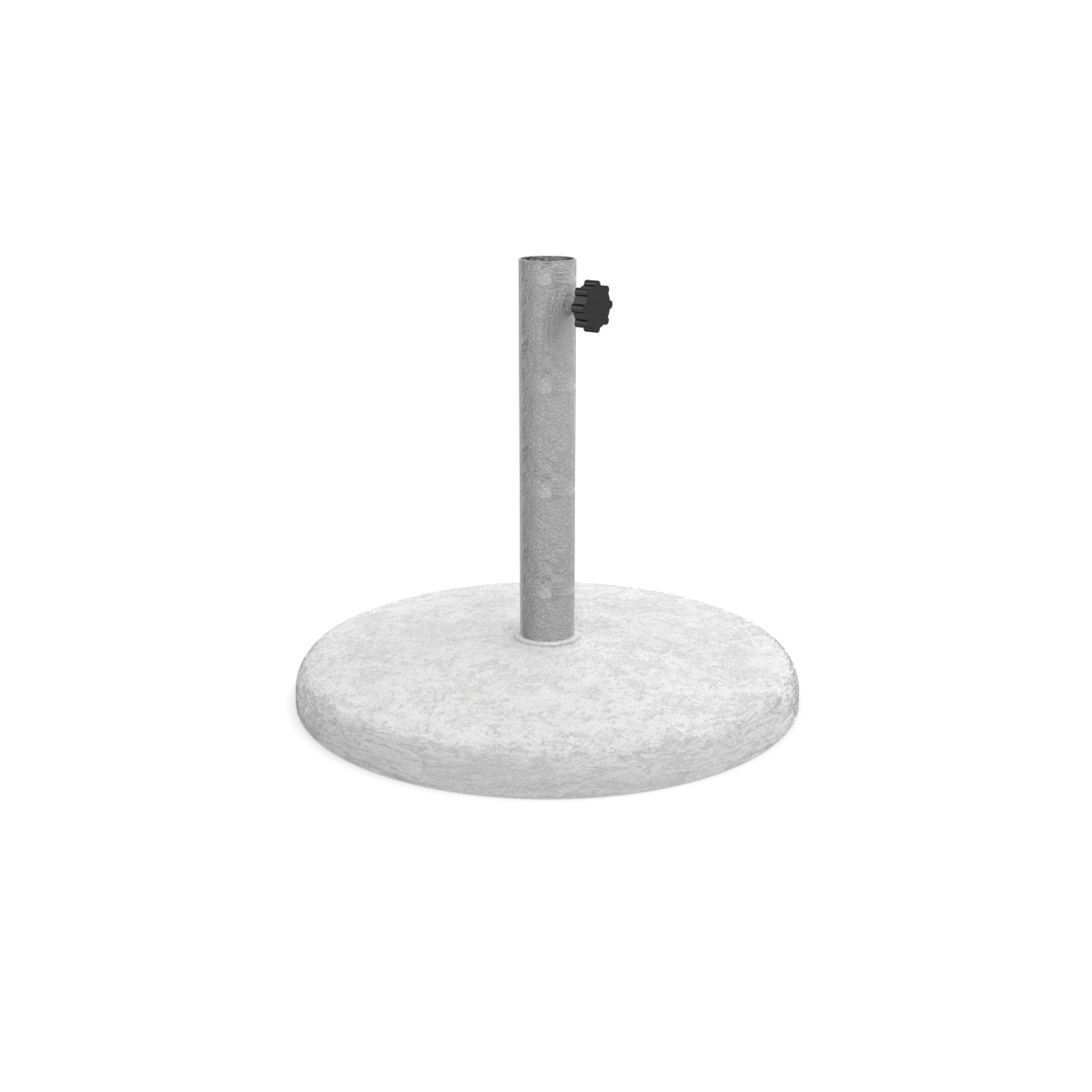 White concrete base 60 cm Poggesi