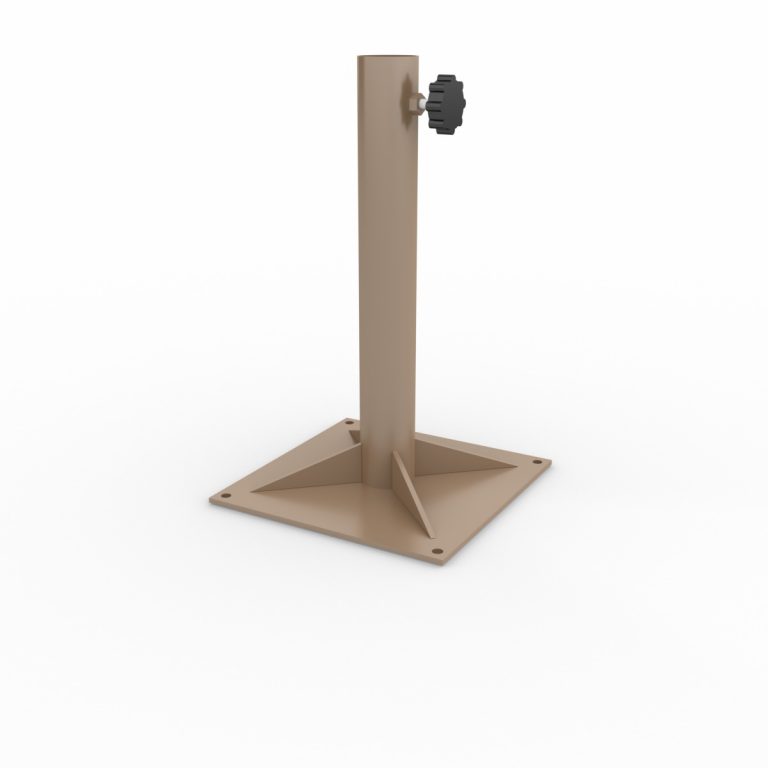 25x25 bolt down iron base Ombrellificio Poggesi Umbrellas, arredi